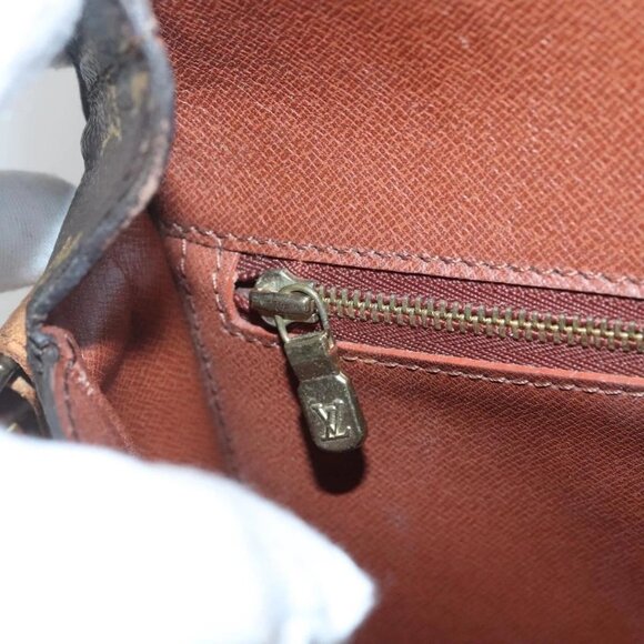 LOUIS VUITTON Monogram Monogram Saint Cloud GM Shoulder Bag M51242 Auth 141085 - Picture 12 of 16